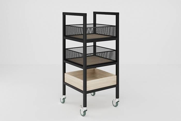 Парикмахерская тележка IRONIK RACK 2