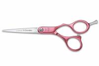 Парикмахерские ножницы прямые Duraluminium Pink 12691
