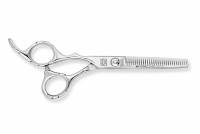 Ножницы парикмахерские филировочные One T48260 для левши